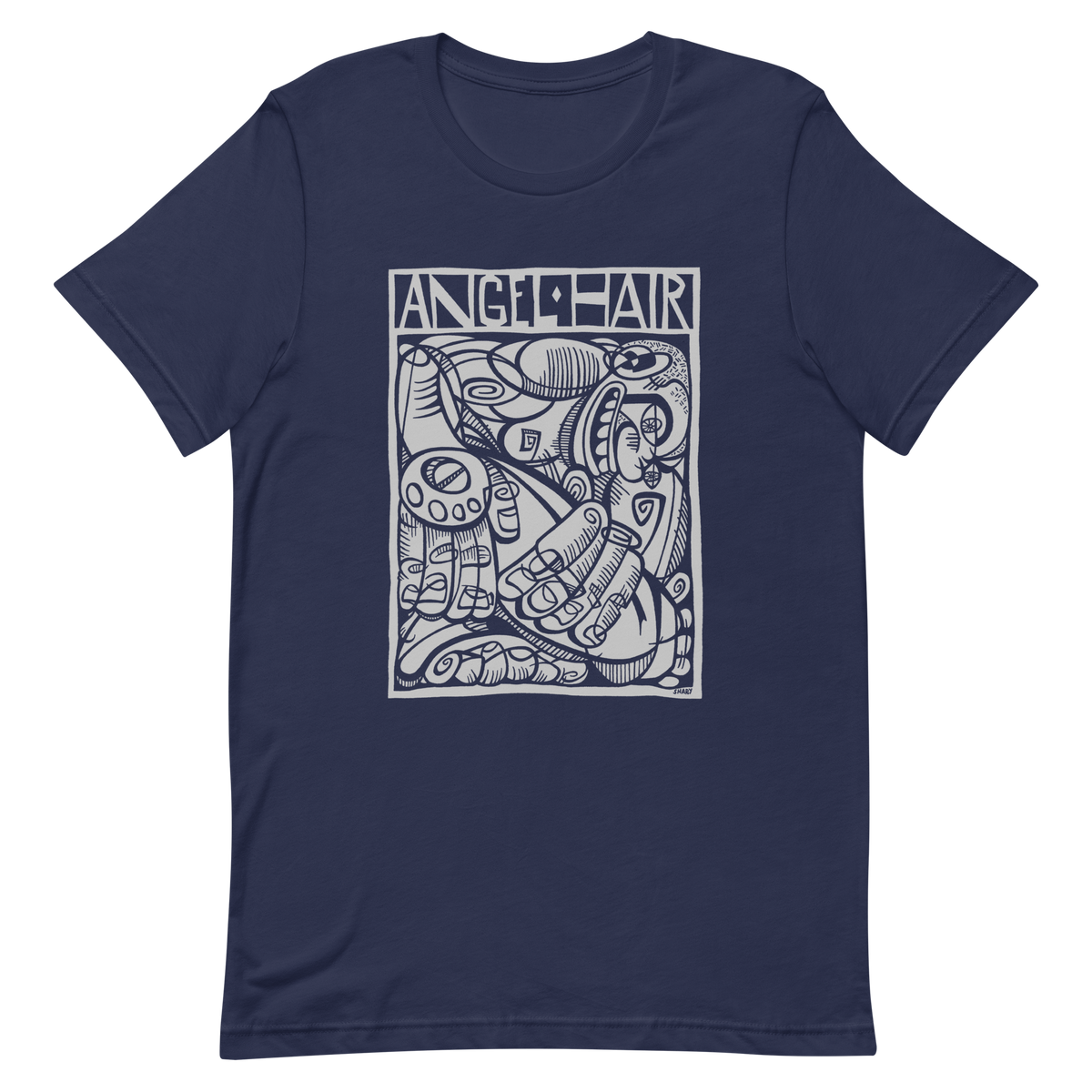 ANGEL HAIR Shary Shirt Navy Shirt Killer