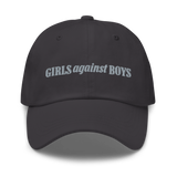 GIRLS AGAINST BOYS Dad Hat