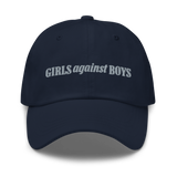 GIRLS AGAINST BOYS Dad Hat