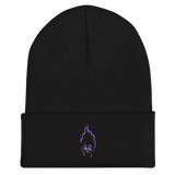 DAG NASTY Flaming Head Embroidered Beanie