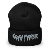 GRAY MATTER Embroidered Beanie