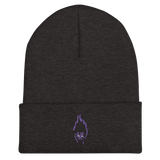 DAG NASTY Flaming Head Embroidered Beanie