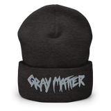 GRAY MATTER Embroidered Beanie