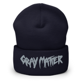 GRAY MATTER Embroidered Beanie