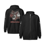 DAZZLING KILLMEN Dissected Full Color Zip-Up Hoodie
