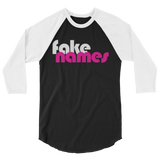FAKE NAMES 3/4 Sleeve Raglan Shirt