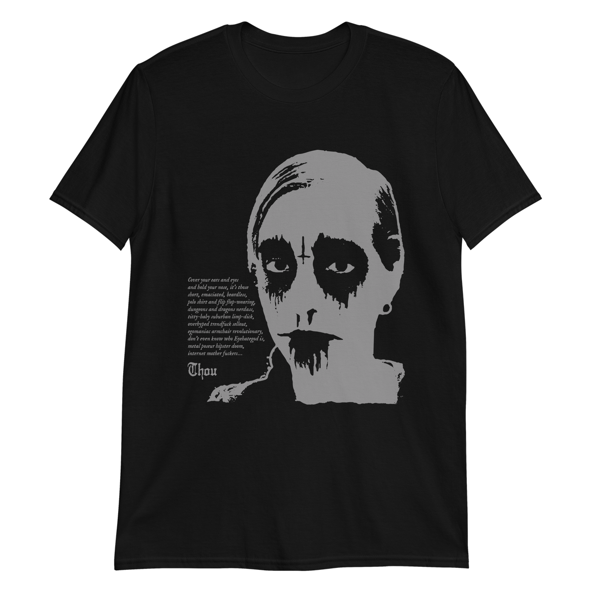 THOU Black Metal Jenn Shirt – Shirt Killer