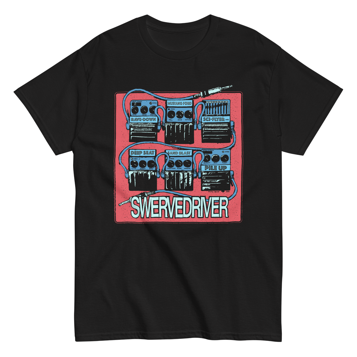 SWERVEDRIVER Pedals Full Color Shirt – Shirt Killer