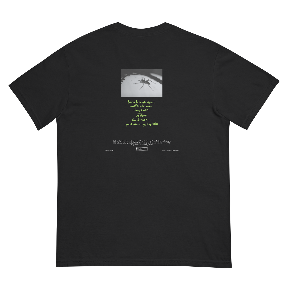 SLINT Spiderland Front / Back Shirt (Comfort Colors) – Shirt Killer