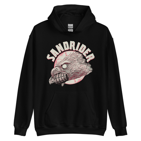 SANDRIDER Eagle Grenade Pullover Hoodie