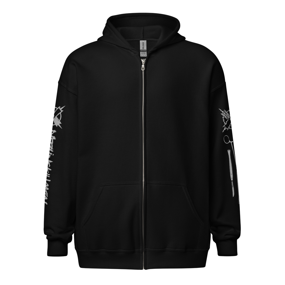 DAZZLING KILLMEN Dissected Zip-Up Hoodie – Shirt Killer