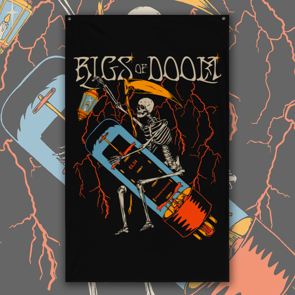 RIGS OF DOOM Valve Rider Flag / Banner – Shirt Killer