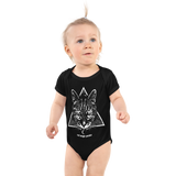 CAT MAGIC KIDS Four Eyes Baby Onesie