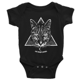 CAT MAGIC KIDS Four Eyes Baby Onesie