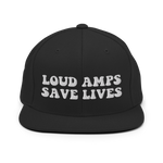 RIGS OF DOOM Loud Amps Save Lives Snapback Hat
