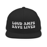 RIGS OF DOOM Loud Amps Save Lives Snapback Hat