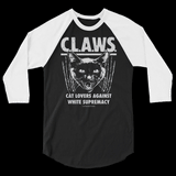 CAT MAGIC PUNKS CLAWS 3/4 Sleeve Raglan Shirt