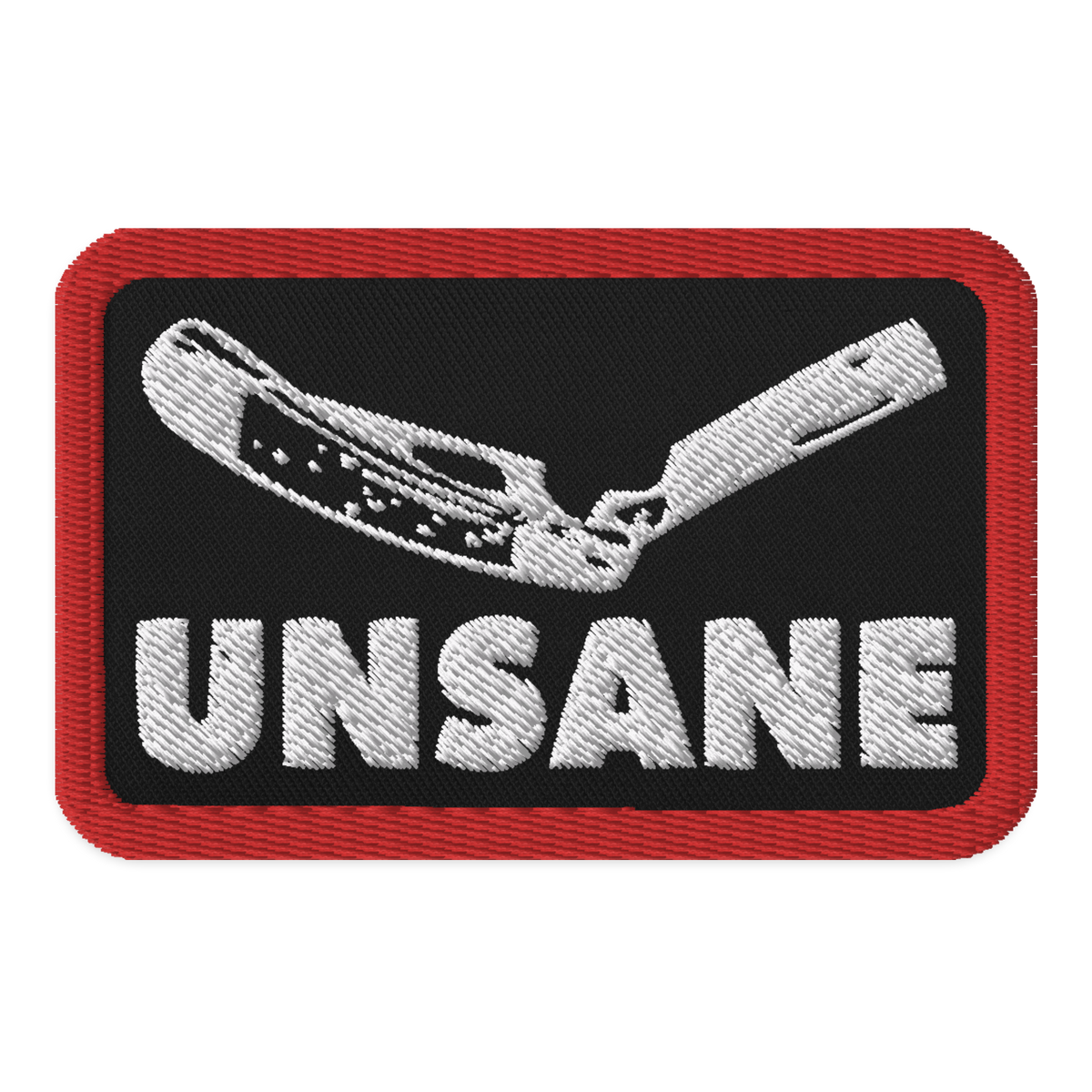 UNSANE Razor Embroidered Patch Shirt Killer unsane-razor-embroidered-patch-shirt-killer