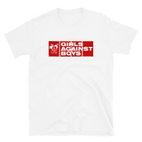 GIRLS AGAINST BOYS Twins Shirt - Black/White/Grey