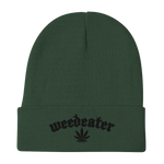 WEEDEATER Leaf Green Embroidered Beanie