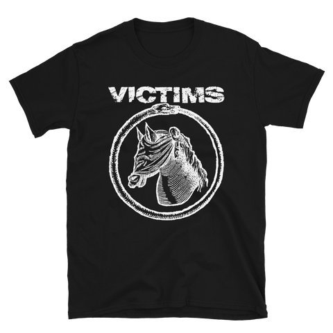 VICTIMS Horse Snake Shirt Black