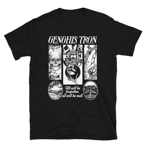 GENGHIS TRON Relief Black Shirt