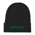 WEEDEATER Weed Metal Embroidered Beanie