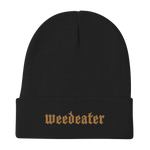 WEEDEATER God Luck Logo Embroidered Beanie
