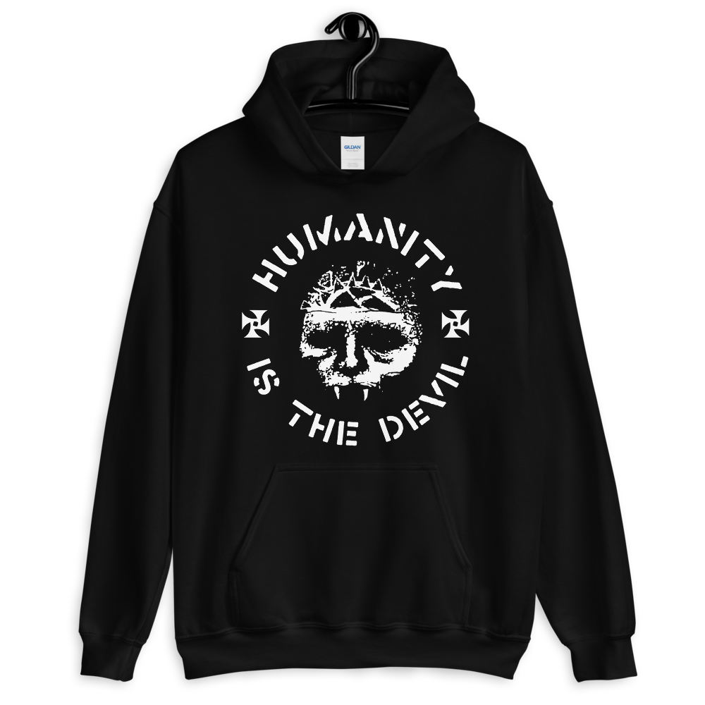 INTEGRITY Humanity Is The Devil Pullover Hoodie Shirt Killer