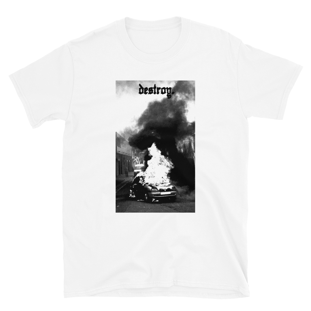 THOU Destroy Shirt White – Shirt Killer