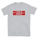 GIRLS AGAINST BOYS Twins Shirt - Black/White/Grey