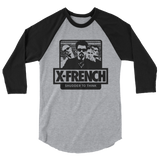SHUDDER TO THINK X-French 3/4 Sleeve Raglan Shirt