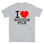 SUICIDE FILE Heart Shirt Various Colors
