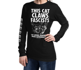 CAT MAGIC PUNKS Claws Fascists Long Sleeve