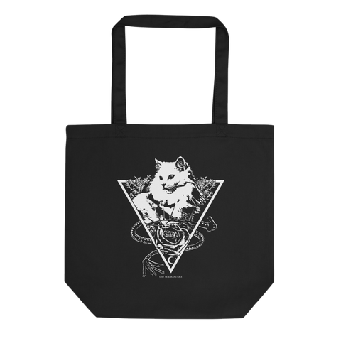 CAT MAGIC PUNKS Whip And The Kitty Tote Bag