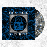 FOTOCRIME Security LP AUX25 - Black/Silver Swirl With Blue/White Splatter - Limited To 100 - PRE-ORDER