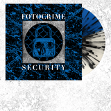FOTOCRIME Security LP AUX25 - Blue/White Split With Black Wave Splatter - Limited To 100 - PRE-ORDER