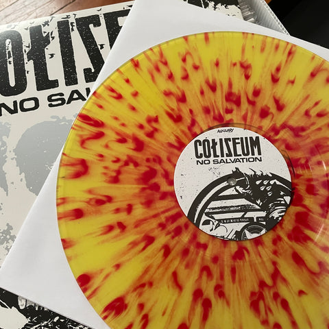 COLISEUM No Salvation LP Blood+Gas 2nd Press ARCHIVE SALE