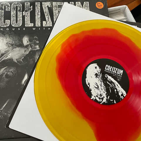 COLISEUM House With A Curse LP Yellow/Red 2nd Press ARCHIVE SALE