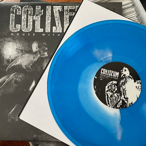 COLISEUM House With A Curse LP Blue/White 2nd Press ARCHIVE SALE