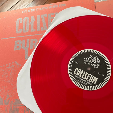 COLISEUM / BURNING LOVE Live Split 12" Red ARCHIVE SALE