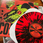COLISEUM Parasites 12" Red/Black Splatter ARCHIVE SALE