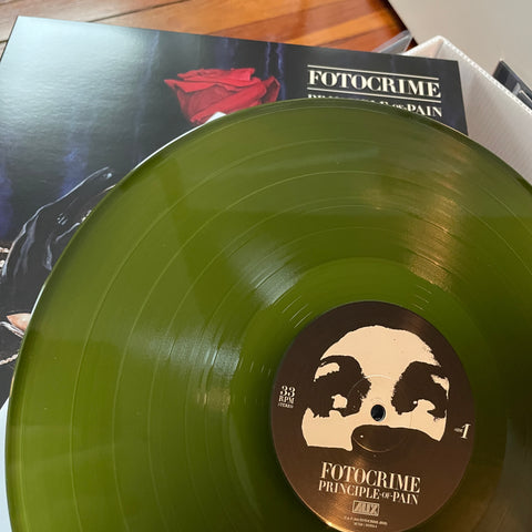 FOTOCRIME Principle of Pain LP Green ARCHIVE SALE
