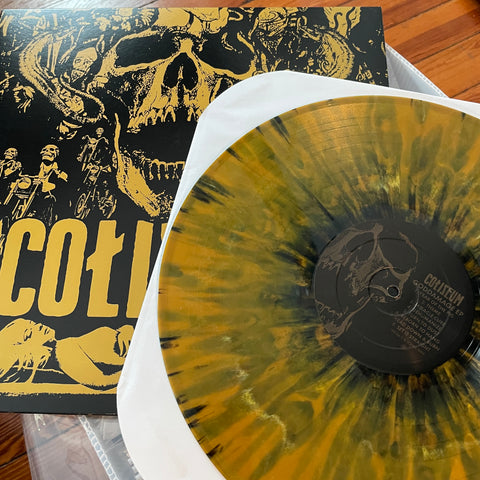COLISEUM Goddamage Deluxe 12" Mustard/Black ARCHIVE SALE
