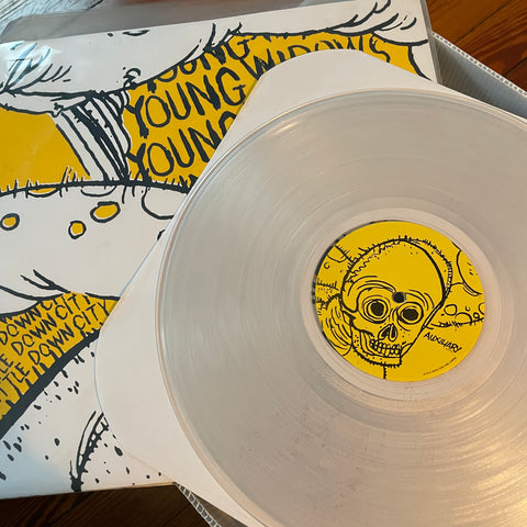 YOUNG WIDOWS Settle Down City LP Clear ARCHIVE SALE