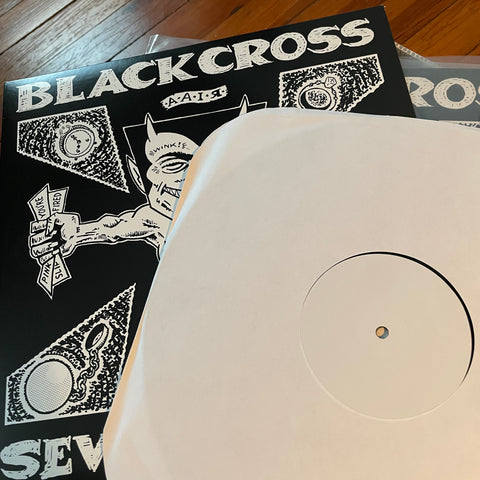 BLACK CROSS Severance Pays LP Test Press ARCHIVE SALE
