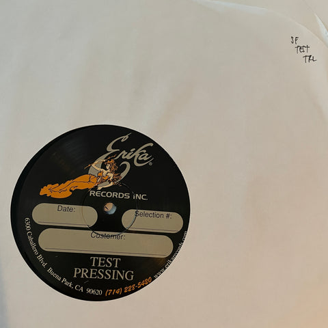 COLISEUM Sister Faith LP Test Press ARCHIVE SALE