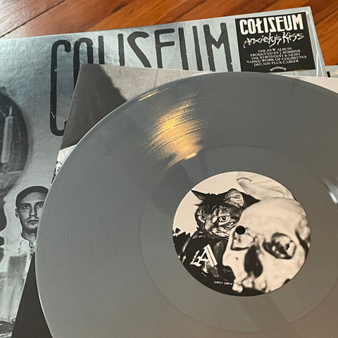COLISEUM Anxiety's Kiss LP Silver ARCHIVE SALE