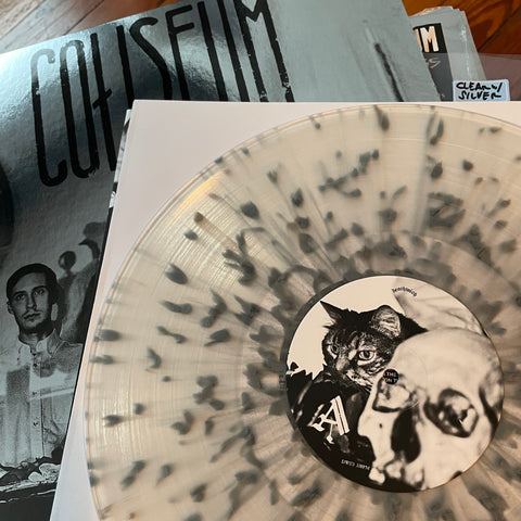 COLISEUM Anxiety's Kiss LP Clear/Silver Splatter ARCHIVE SALE