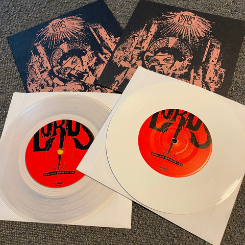 LORDS Moral Darkness 7" White/Clear ARCHIVE SALE
